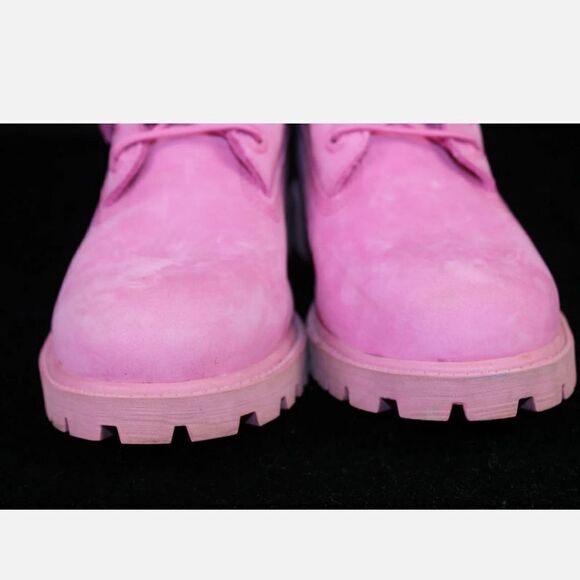 Timberland 6 Inch Premium Boots Rose Womens Size 5 TB0A148W. - Picture 8 of 9